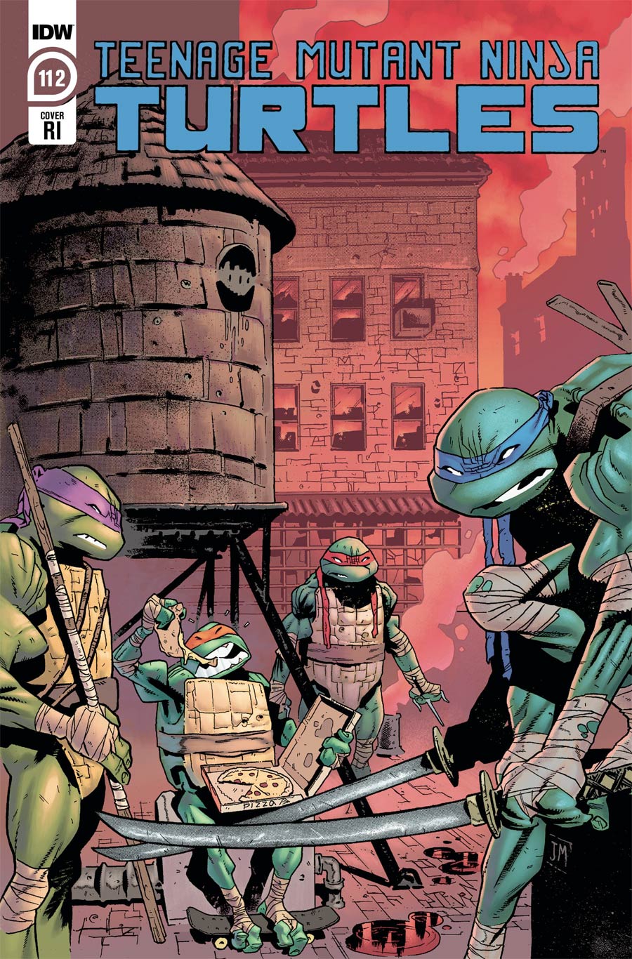 Teenage Mutant Ninja Turtles Vol 5 #112 Cover C Incentive Justin Mason Variant Cover