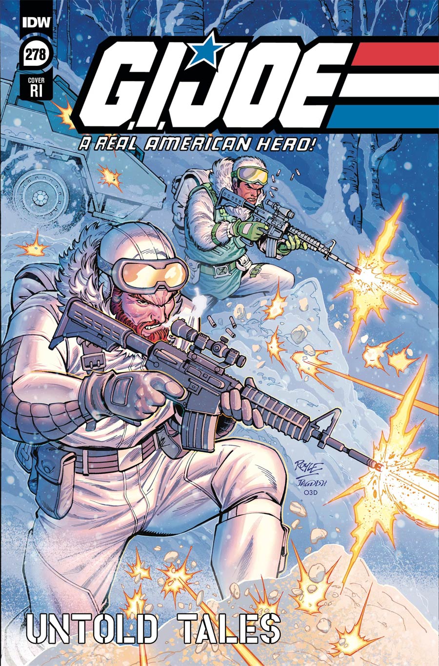 GI Joe A Real American Hero #278 Cover C Incentive John Royle Variant Cover