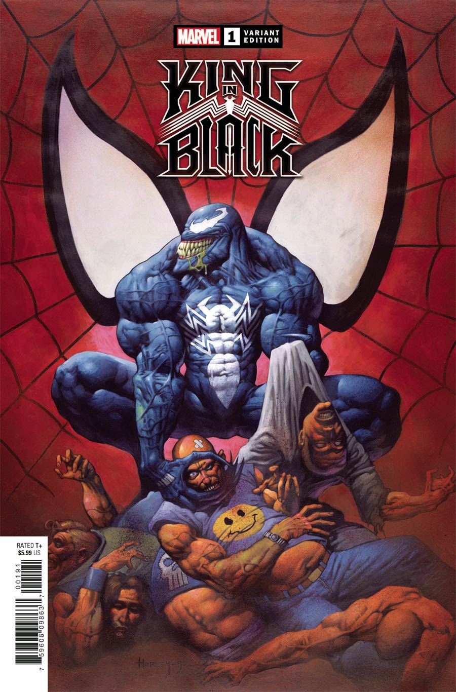 King In Black #1 Cover K Incentive Alex Horley Hidden Gem Variant Cover