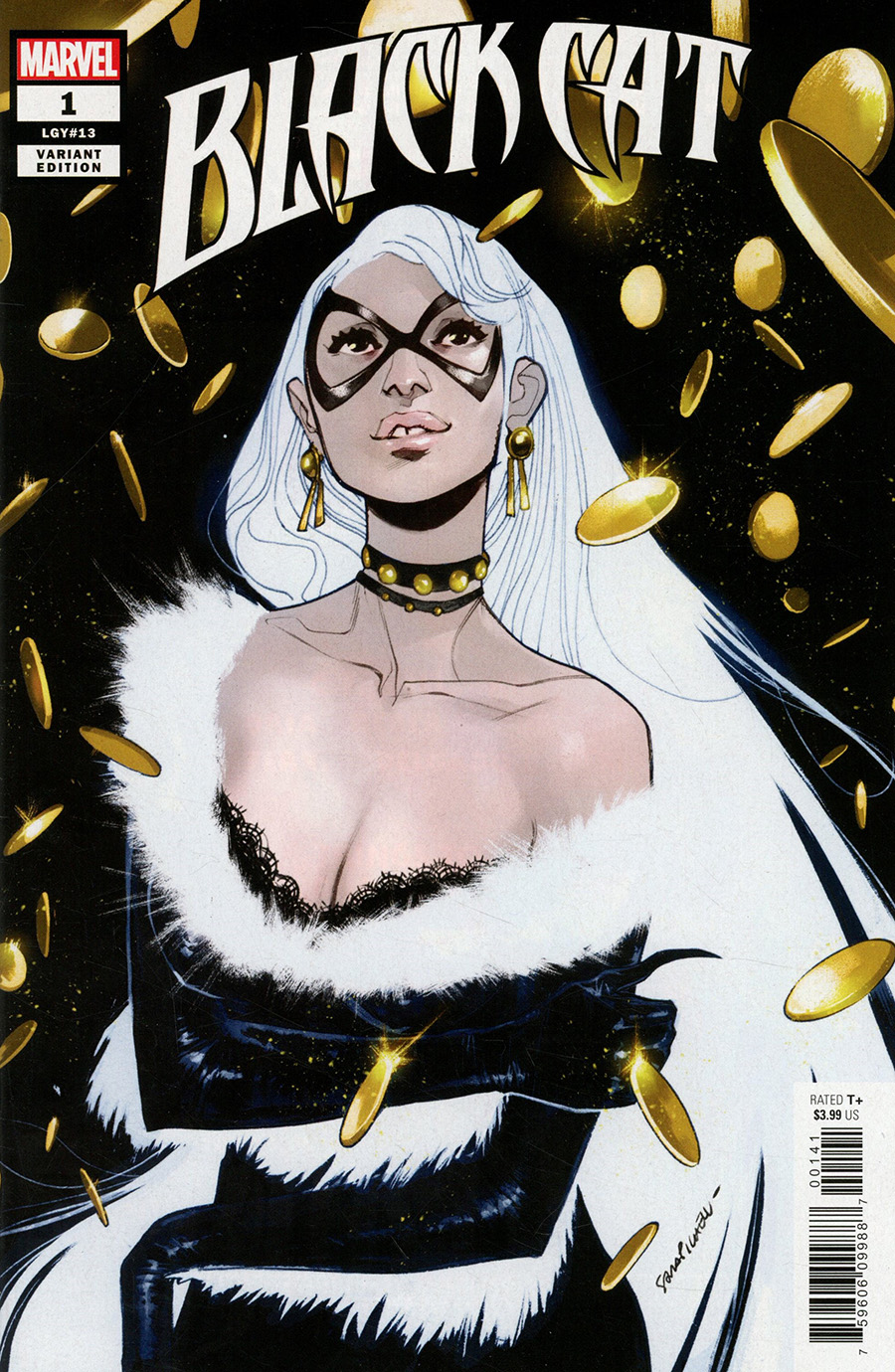 Black Cat Vol 2 #1 Cover F Incentive Sara Pichelli Variant Cover (King In Black Tie-In)