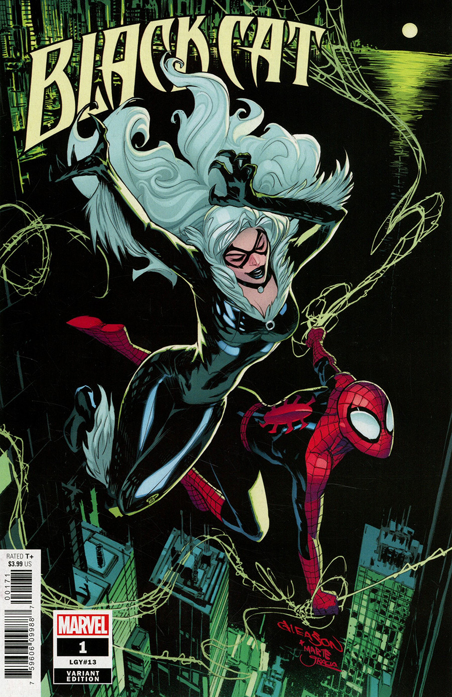 Black Cat Vol 2 #1 Cover G Incentive Patrick Gleason Variant Cover (King In Black Tie-In)