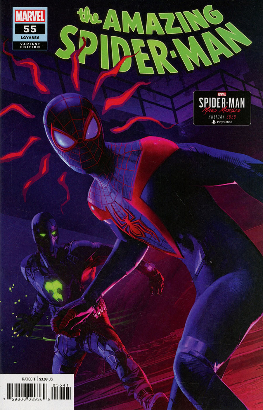 Amazing Spider-Man Vol 5 #55 Cover D Incentive Brian Horton Marvels Spider-Man Miles Morales Variant Cover