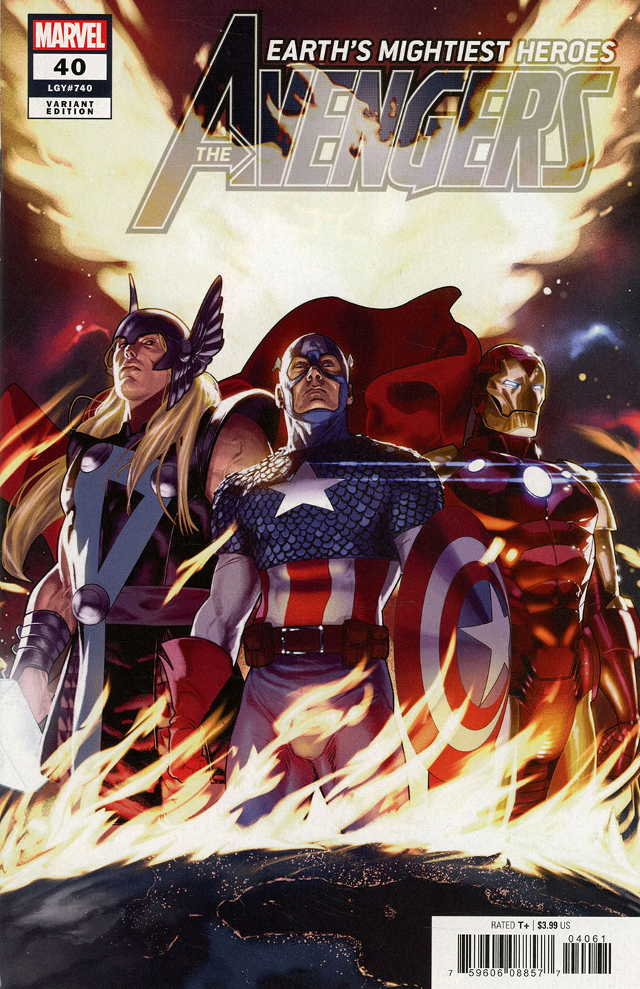 Avengers Vol 7 #40 Cover E Incentive Taurin Clarke Variant Cover