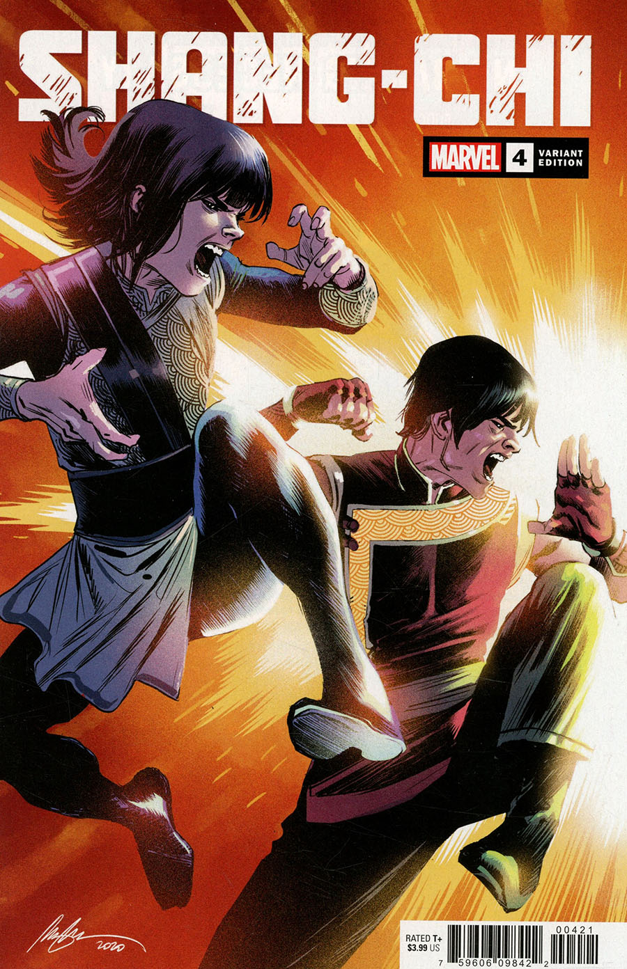 Shang-Chi #4 Cover C Incentive Rafael Albuquerque Variant Cover