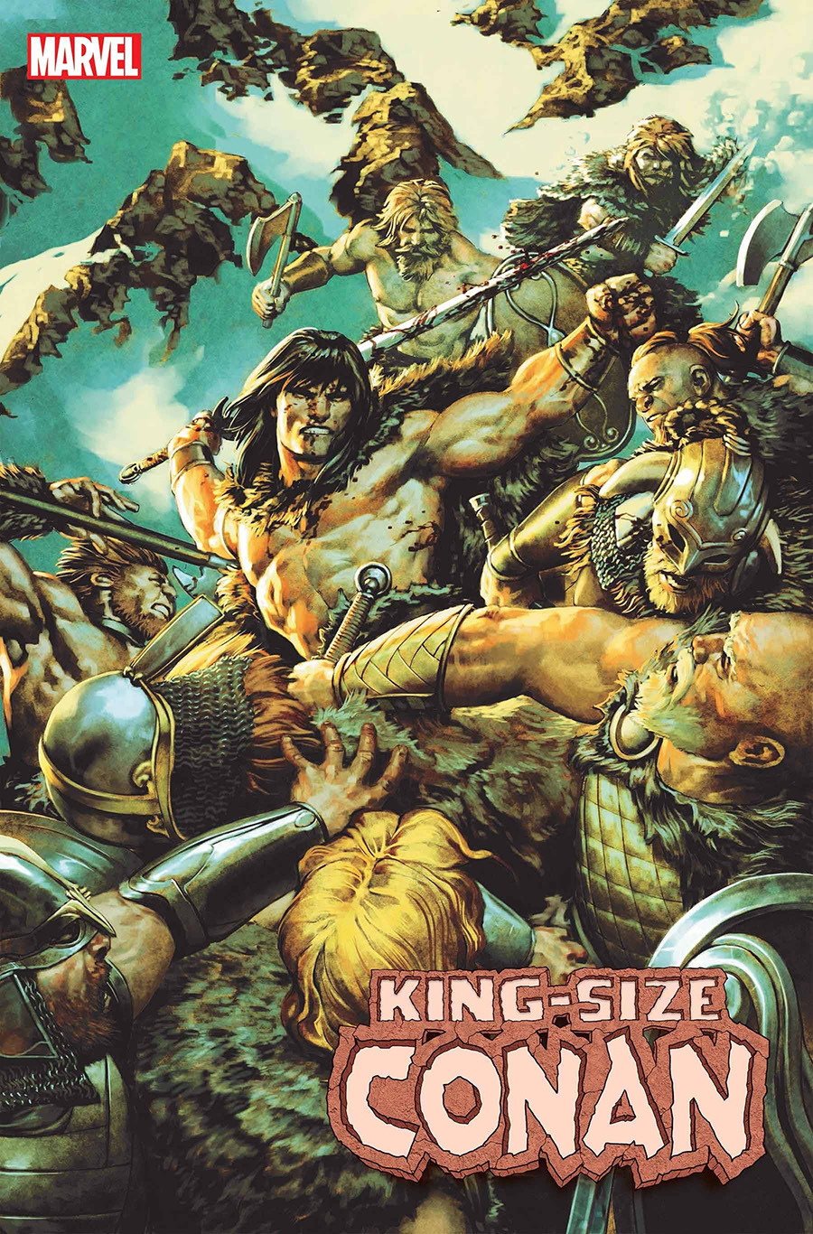 King-Size Conan One Shot Cover H Incentive Jesus Saiz Variant Cover