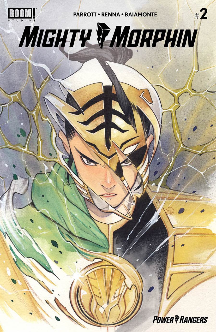 Mighty Morphin #2 Cover E Incentive Peach Momoko Variant Cover