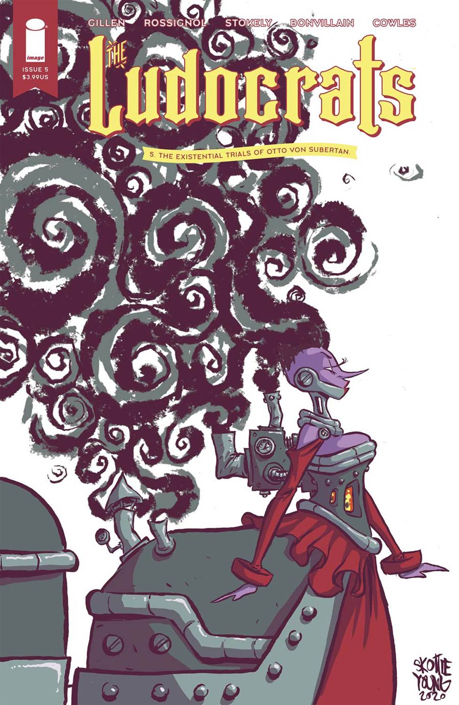 Ludocrats #5 Cover B Variant Skottie Young Cover