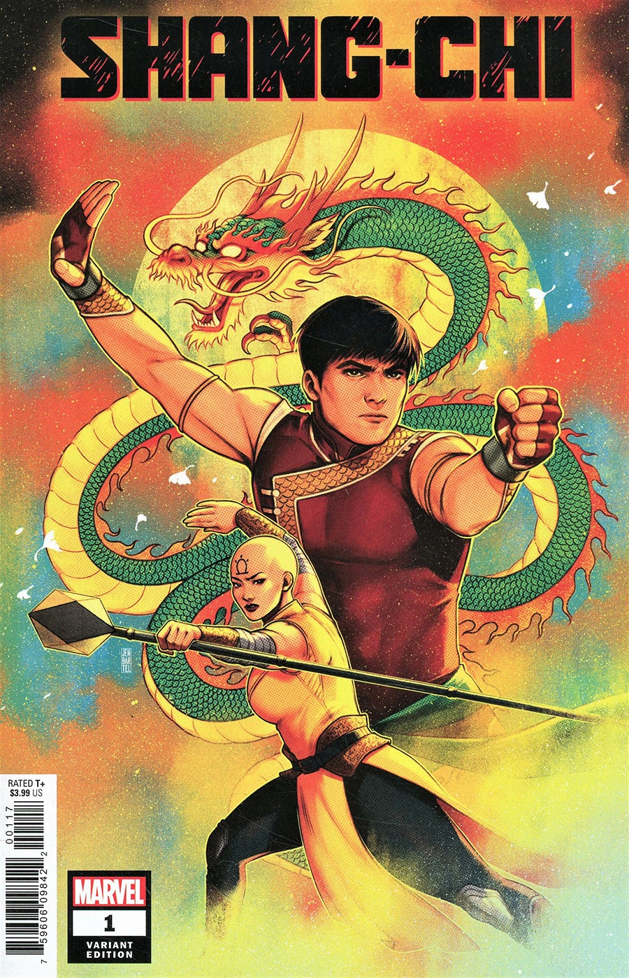 Shang-Chi #1 Cover K Incentive Jen Bartel Variant Cover