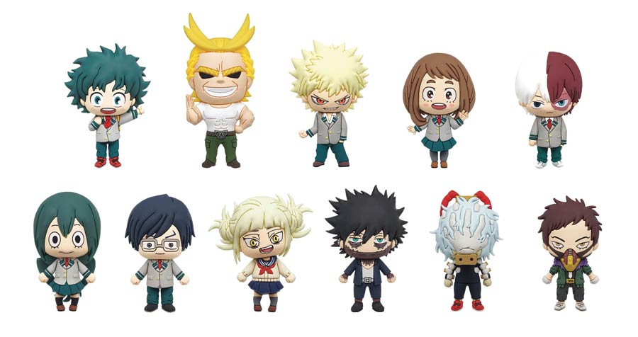 My Hero Academia 3D Foam Bag Clip Series 3 Blind Mystery Box