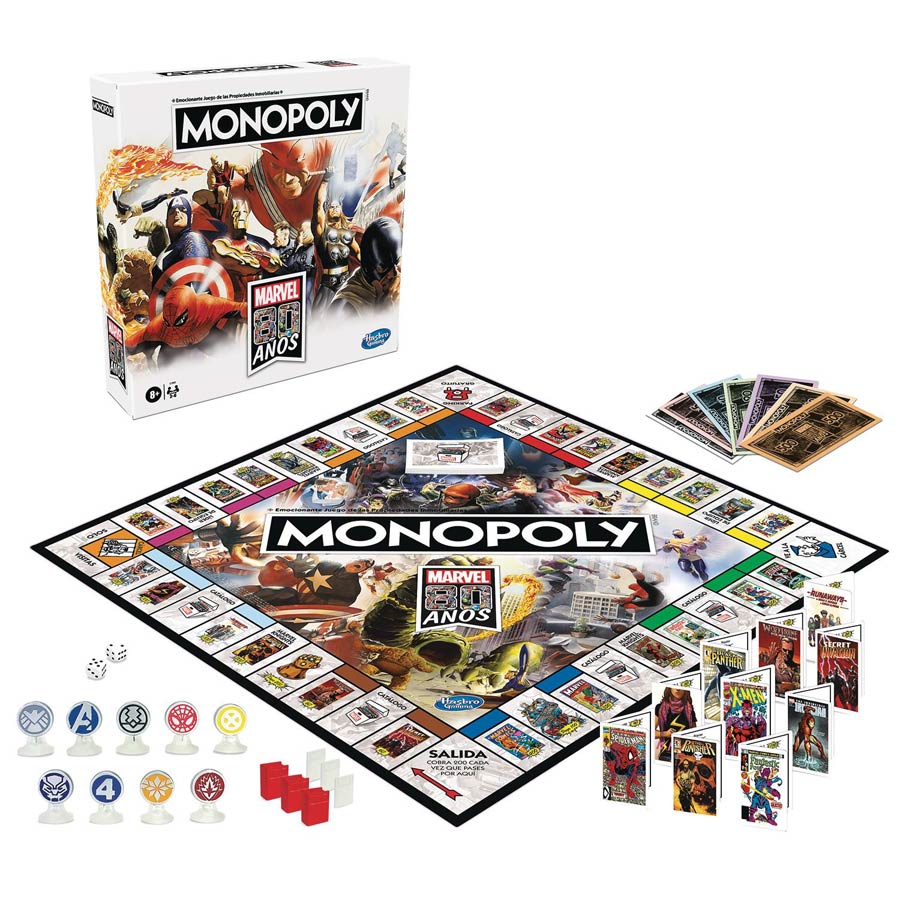 Monopoly Marvel 80th Anniversary Edition Game