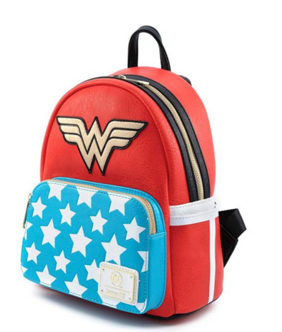 Loungefly DC Comics Vintage Wonder Woman Mini Backpack