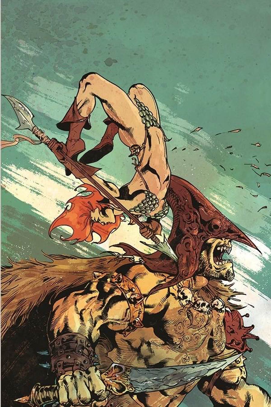 Red Sonja Vol 8 #20 Cover J Incentive Roberto Castro Virgin Cover