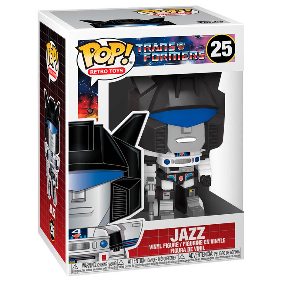 POP Vinyl Retro Toys Transformers Jazz Vinyl Figure