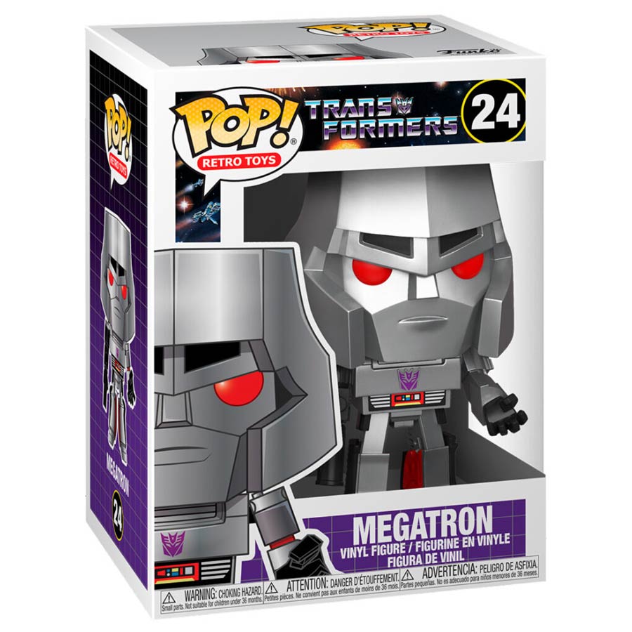 POP Vinyl Retro Toys Transformers Megatron Vinyl Figure