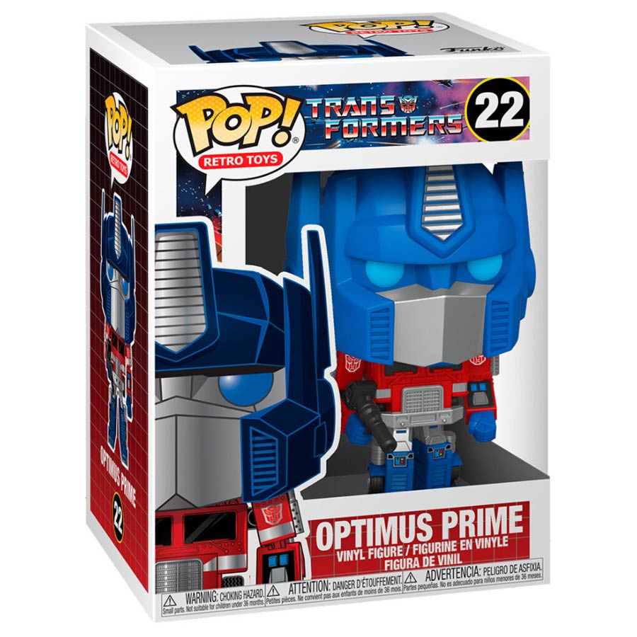POP Vinyl Retro Toys Transformers Optimus Prime Vinyl Figure
