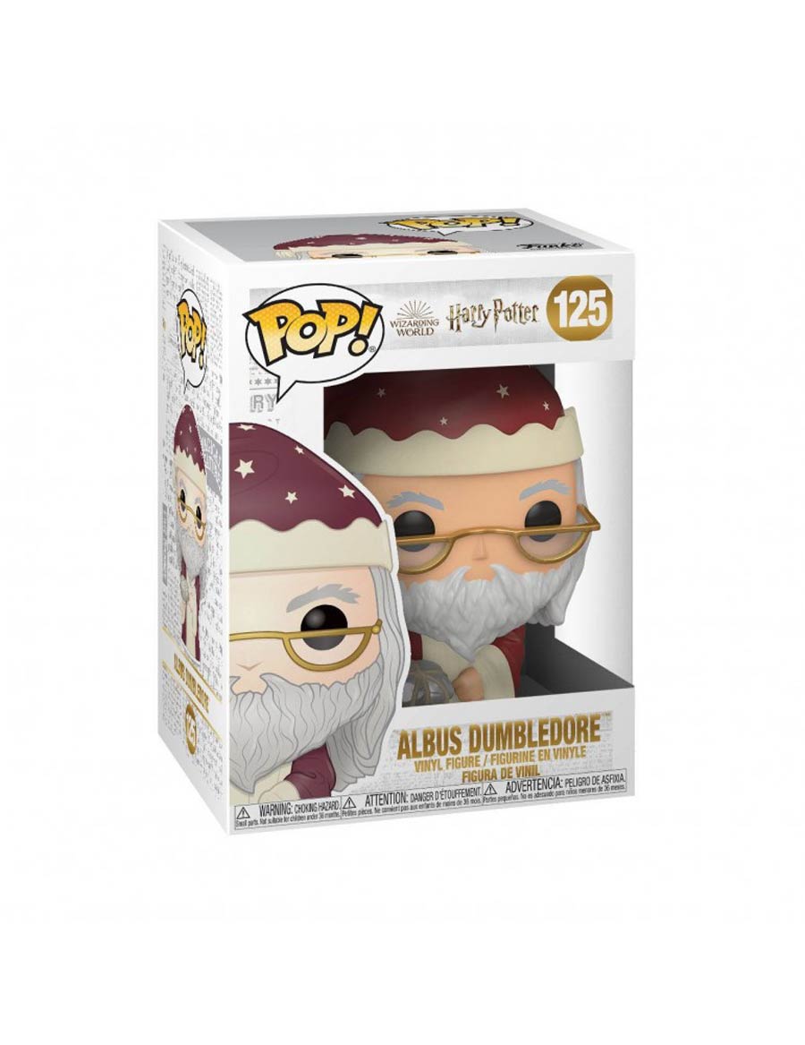 POP Harry Potter Holiday Dumbledore Vinyl Figure