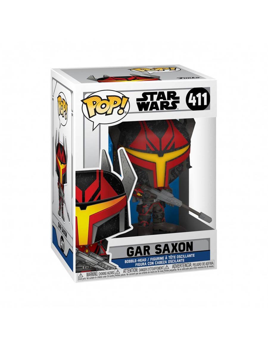 POP Star Wars Clone Wars Gar Saxon Vinyl Bobble Head