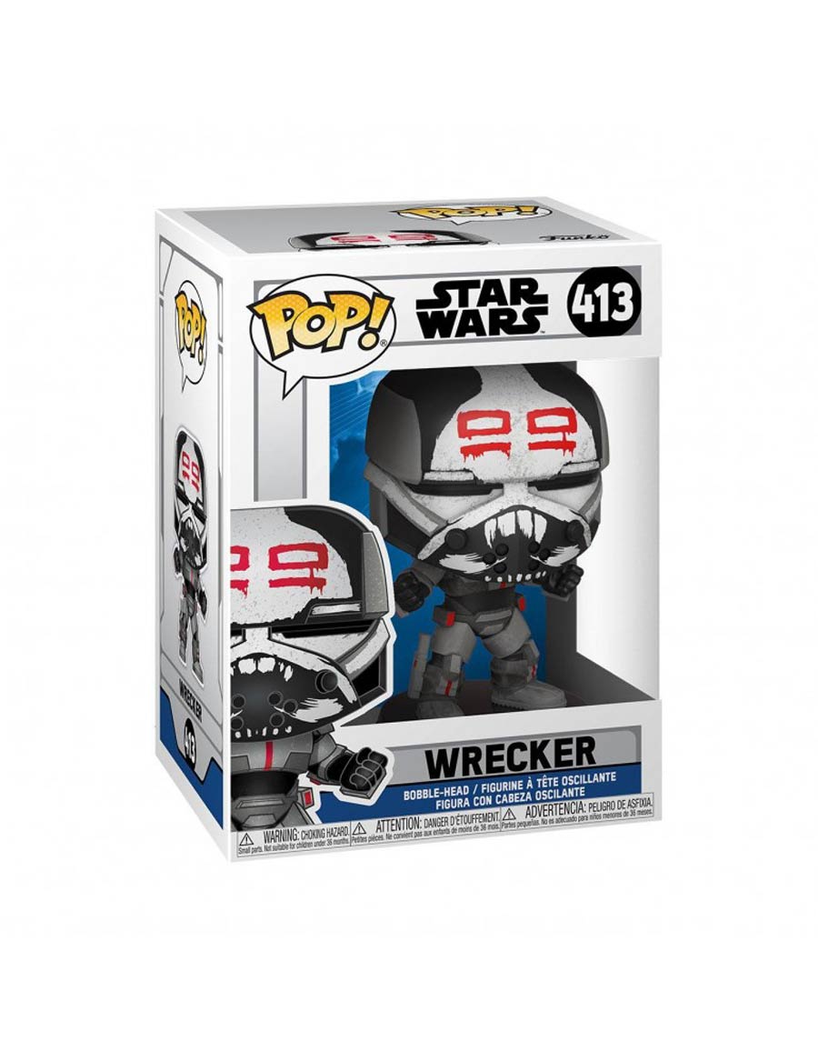 POP Star Wars Clone Wars Wrecker Vinyl Bobble Head