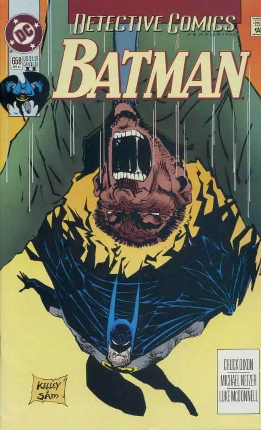 Detective Comics #658 Cover B 2nd Ptg