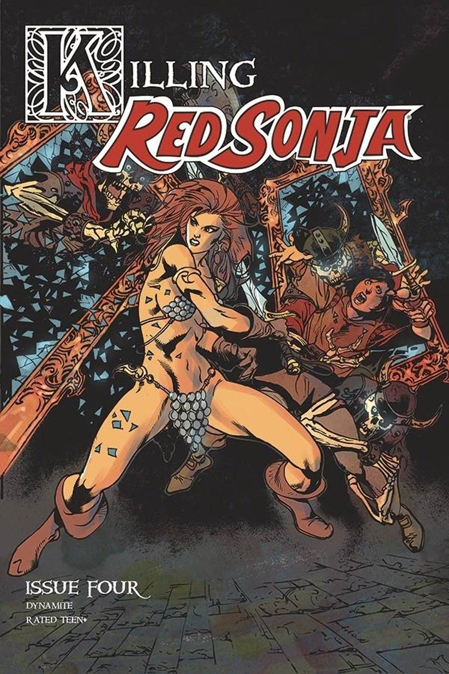 Killing Red Sonja #4 Cover C Variant Roberto Castro Cover