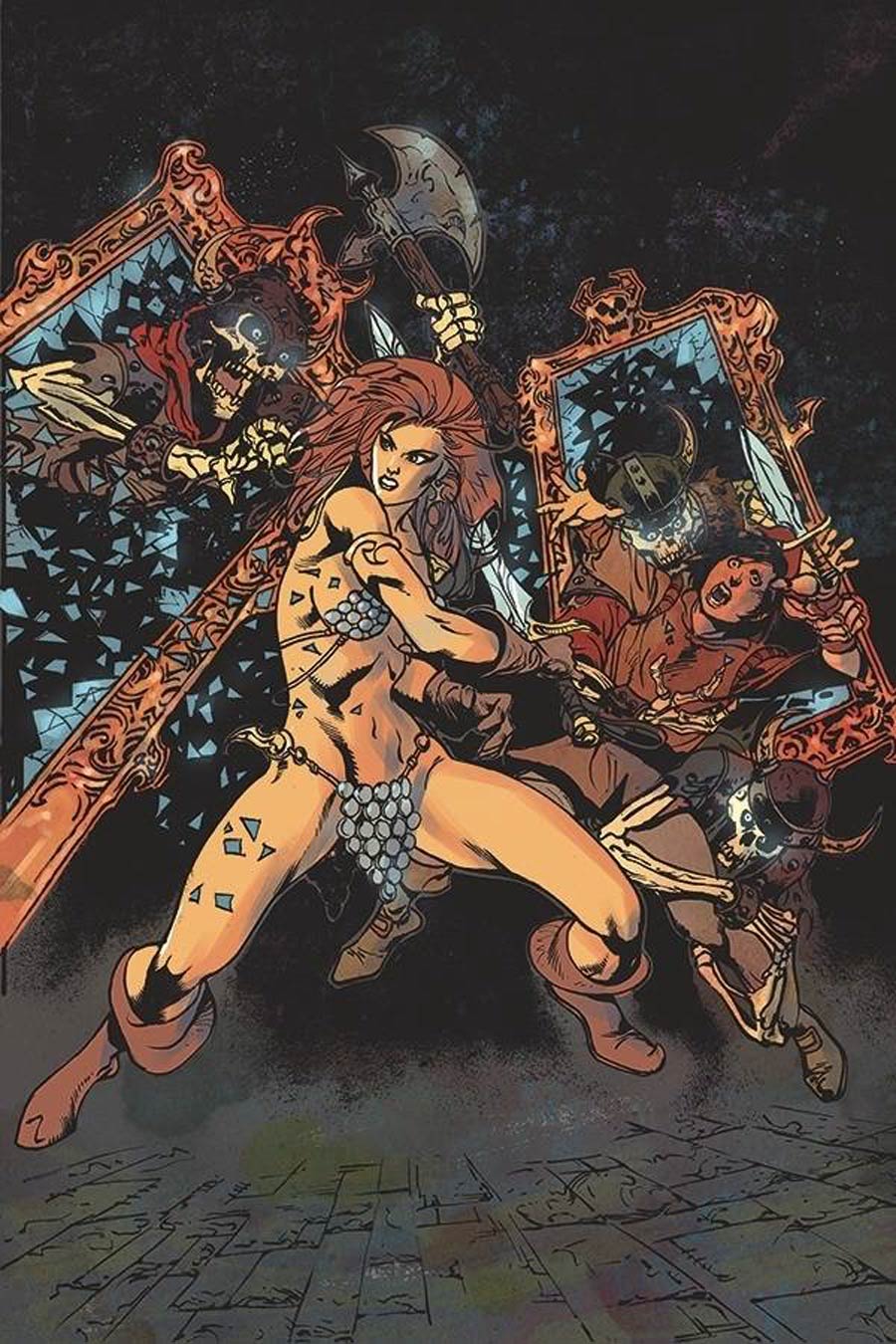 Killing Red Sonja #4 Cover F Incentive Roberto Castro Virgin Cover