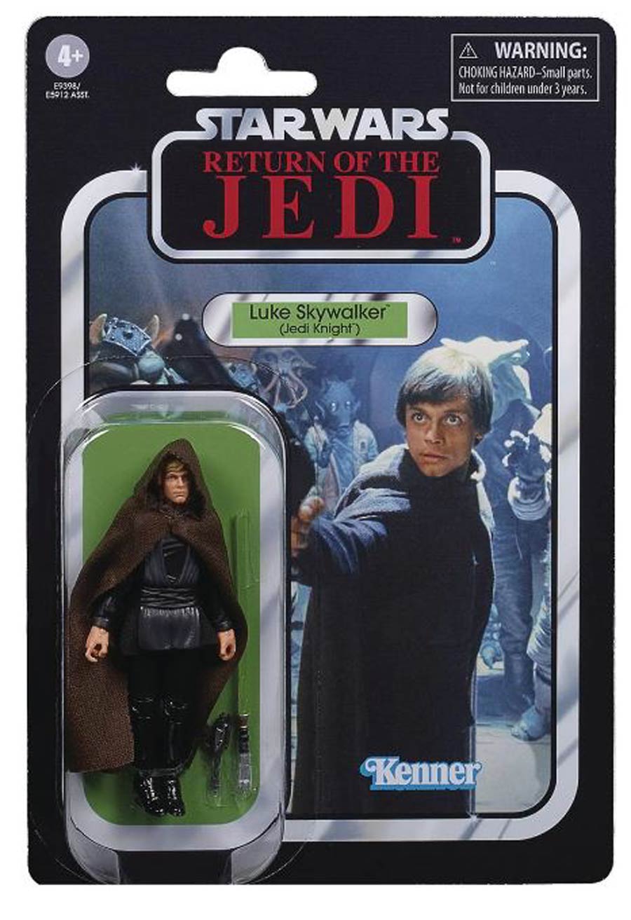 Star Wars Vintage Series 3.75-Inch Action Figure - Return Of The Jedi Jedi Knight Luke Skywalker