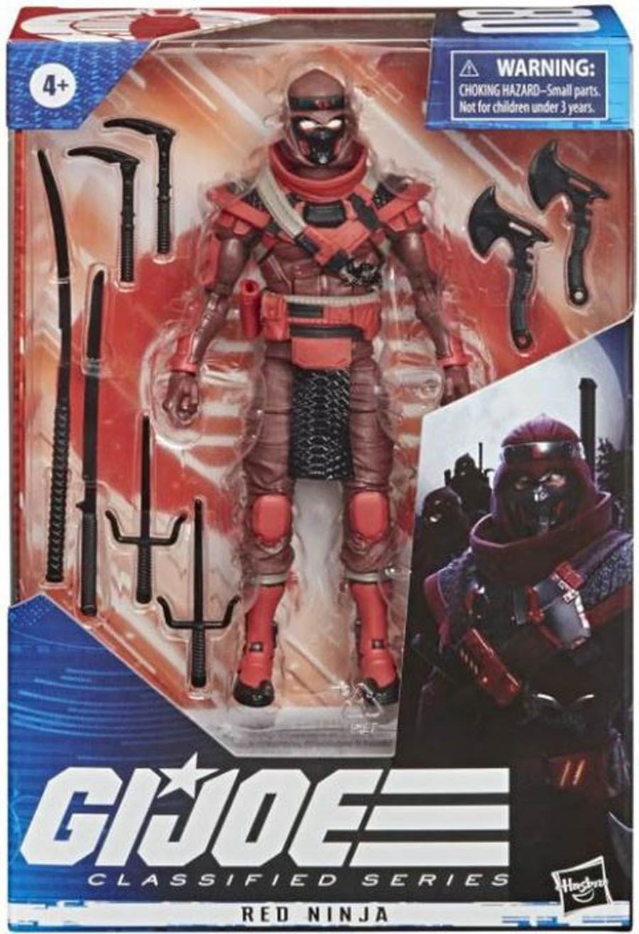 GI Joe Classified 6-Inch Wave 2 Action Figure - Red Ninja