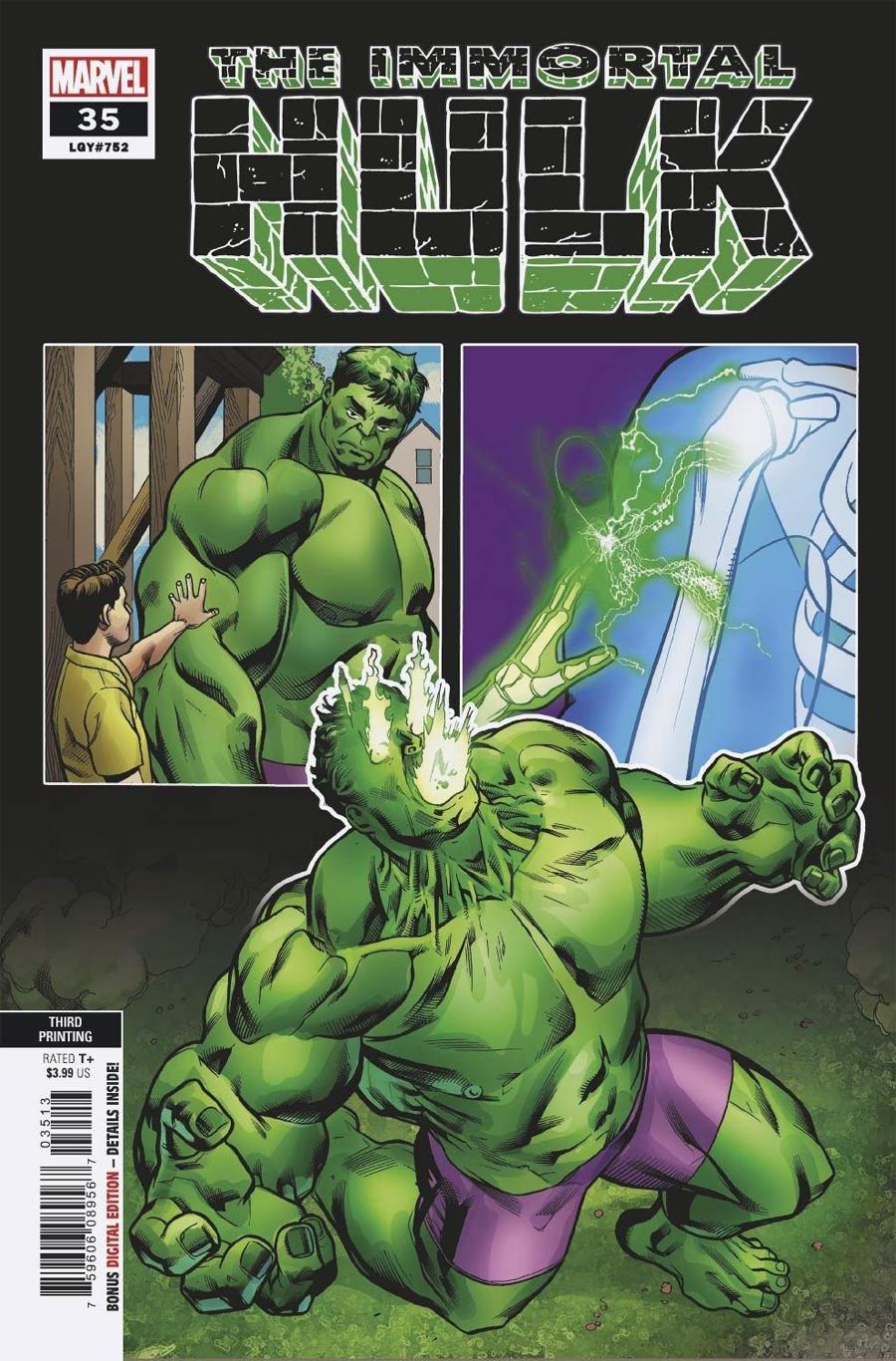 Immortal Hulk #35 Cover D 3rd Ptg Variant Cover