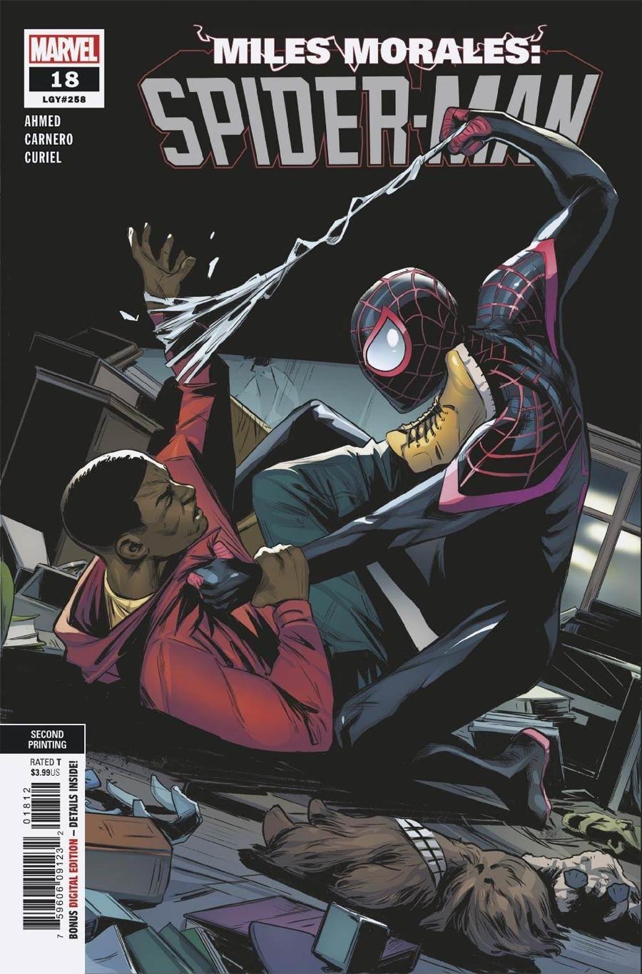 Miles Morales Spider-Man #18 Cover E 2nd Ptg Variant Cover (Outlawed Tie-In)