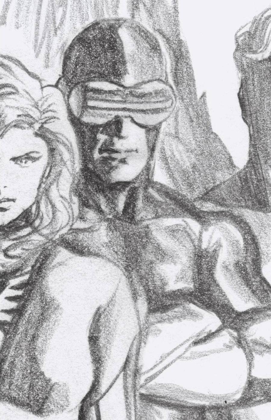 X-Men Vol 5 #13 Cover F Incentive Alex Ross Timeless Cyclops Virgin Sketch Cover (X Of Swords Part 10)
