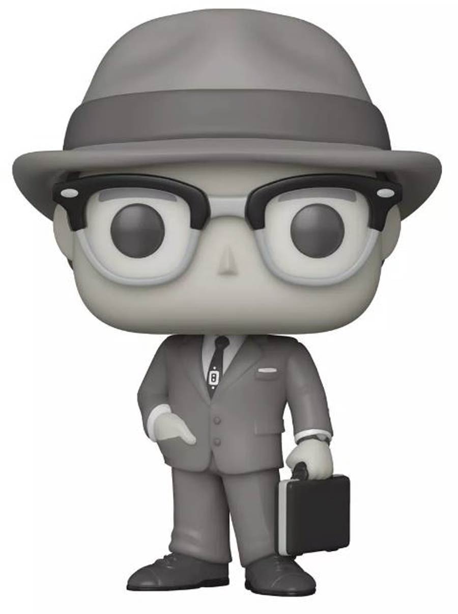 POP Marvel WandaVision Vision 50s Black And White Vinyl Bobble Head