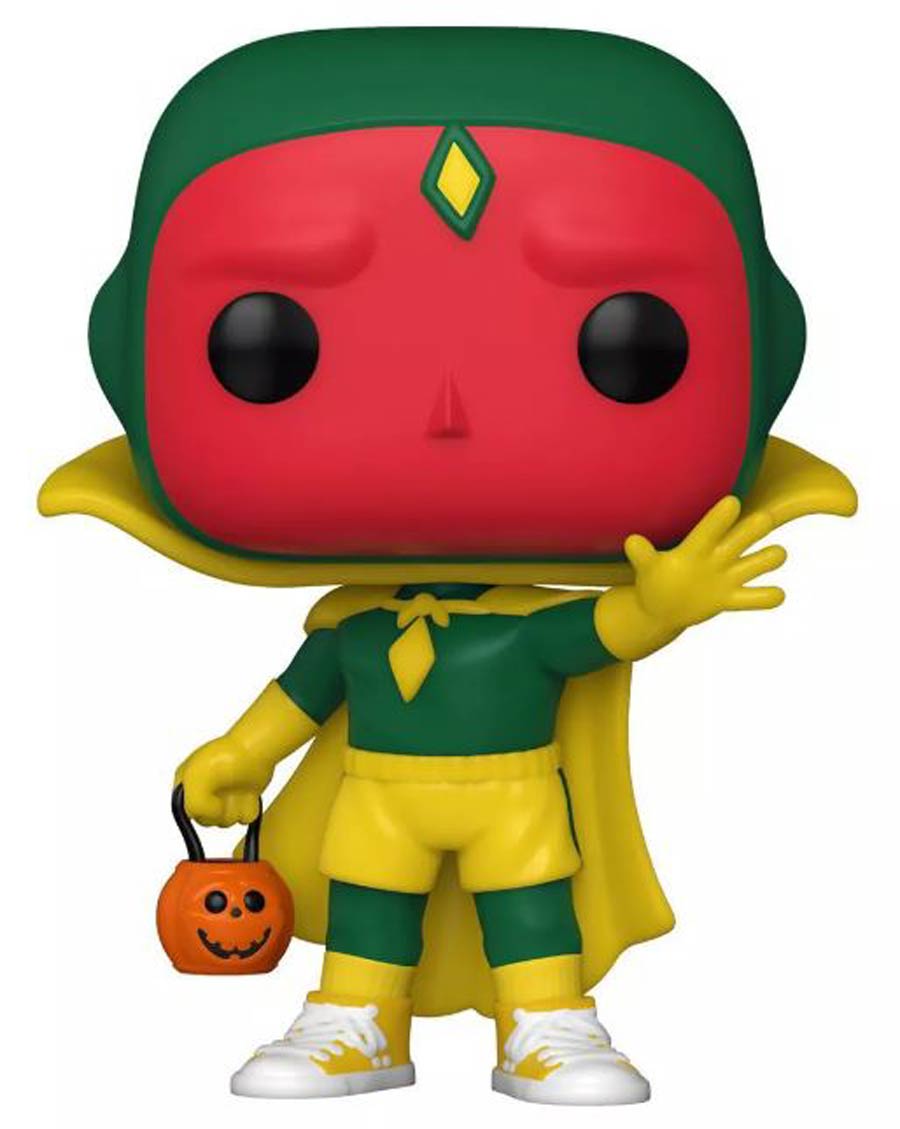 POP Marvel WandaVision Vision Halloween Vinyl Bobble Head