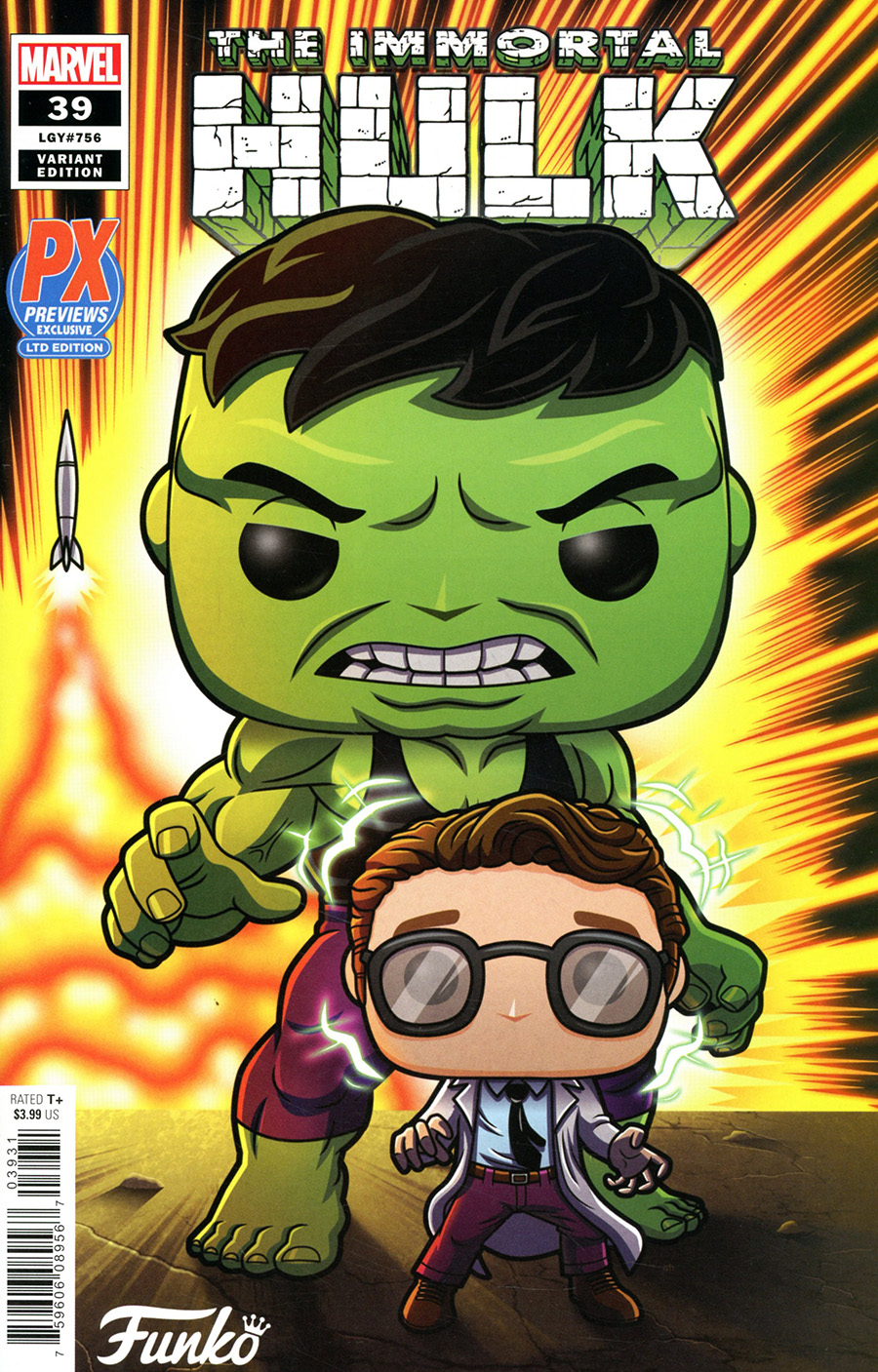 Immortal Hulk #39 Cover C Incentive Funko Variant Cover