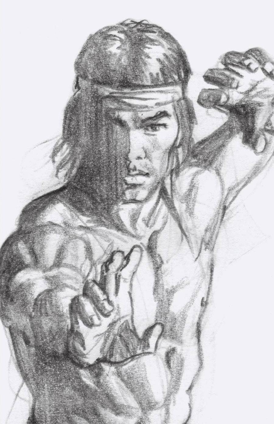 Shang-Chi #2 Cover D Incentive Alex Ross Timeless Shang-Chi Virgin Sketch Cover