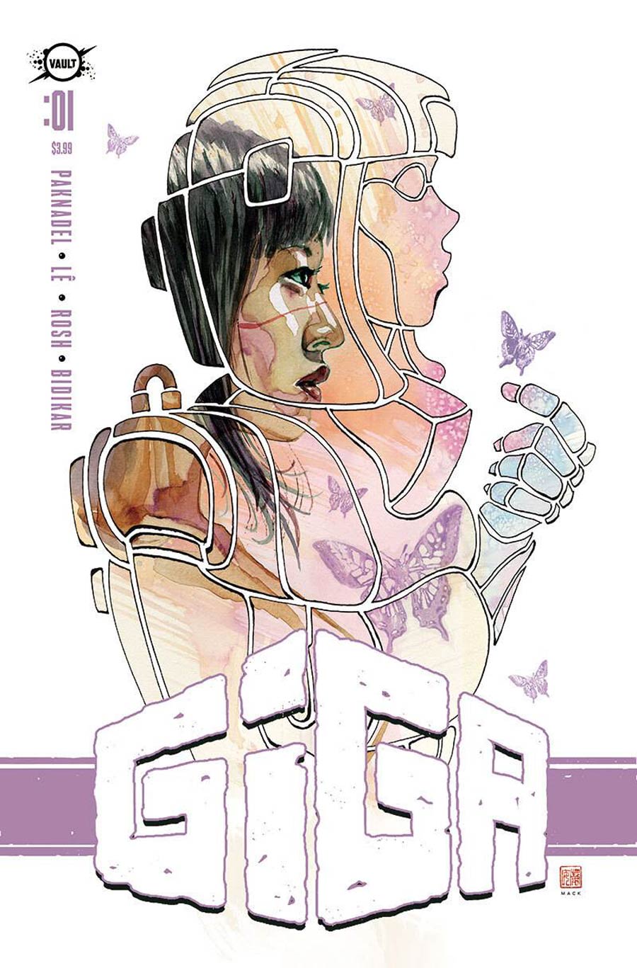 Giga #1 Cover E Incentive David Mack Foil Variant Cover