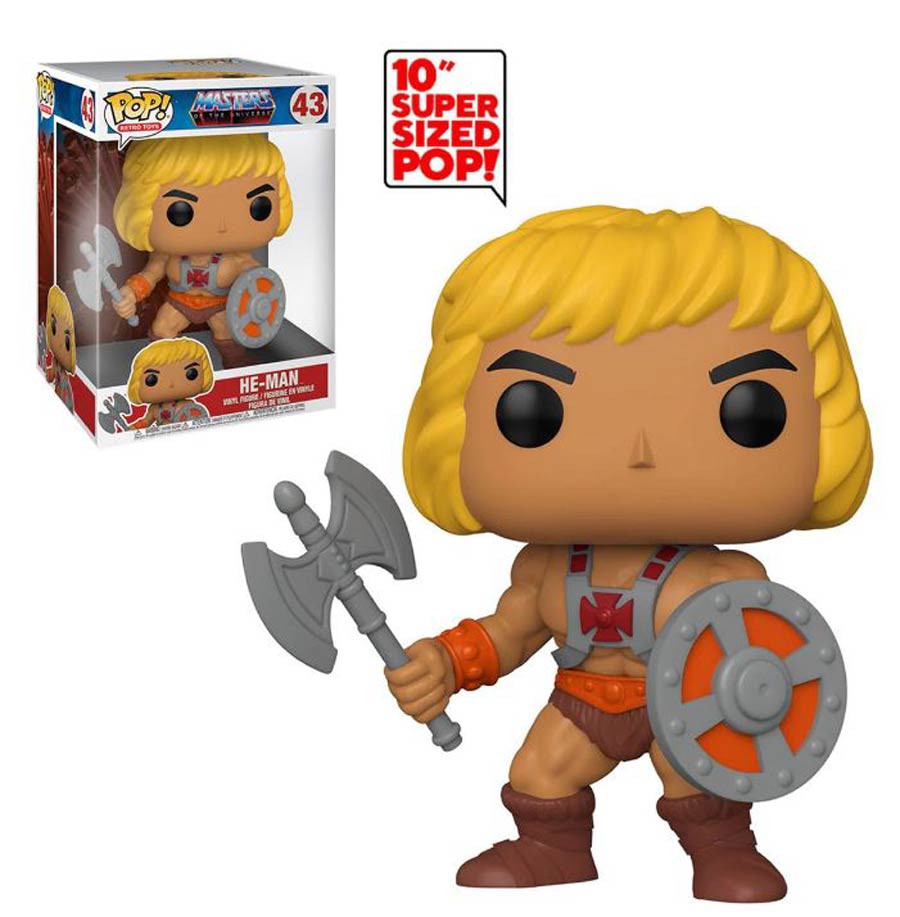 POP Vinyl Masters Of The Universe He-Man 10-Inch Vinyl Figure