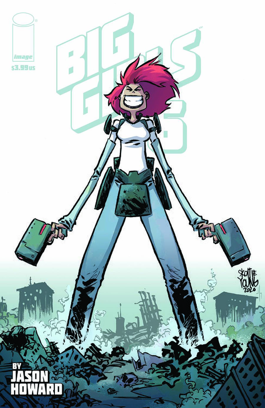 Big Girls #6 Cover B Variant Skottie Young Cover