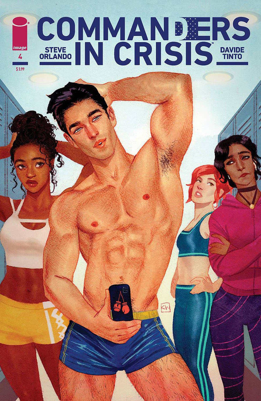 Commanders In Crisis #4 Cover B Variant Kevin Wada Cover