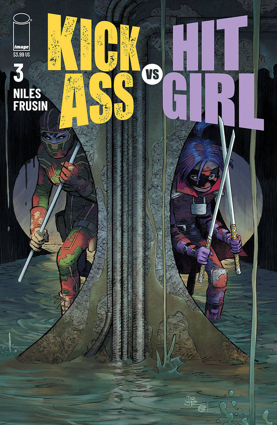Kick-Ass vs Hit-Girl #3 Cover A Regular John Romita Jr Color Cover