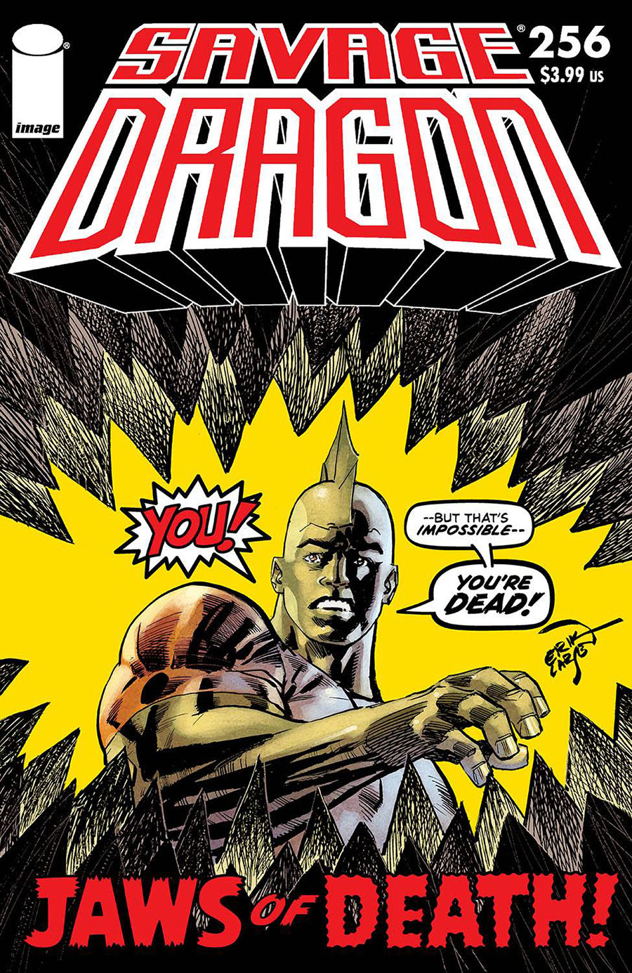 Savage Dragon Vol 2 #256 Cover A Regular Erik Larsen Cover