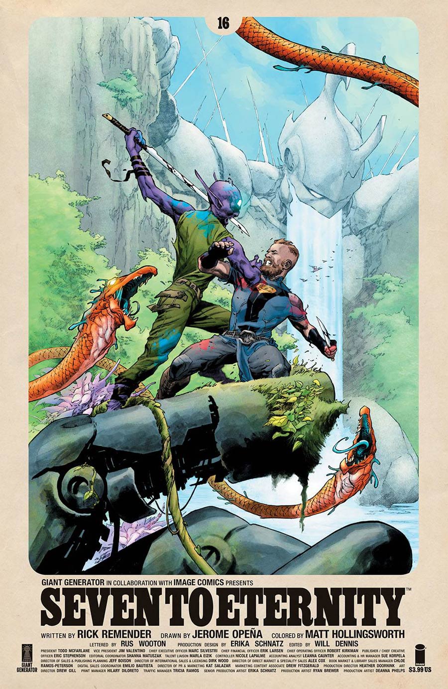 Seven To Eternity #16 Cover A Regular Jerome Opena & Matt Hollingsworth Cover
