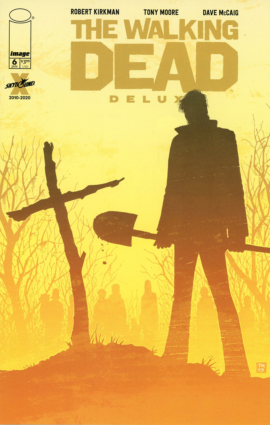 Walking Dead Deluxe #6 Cover B Variant Tony Moore & Dave McCaig Cover