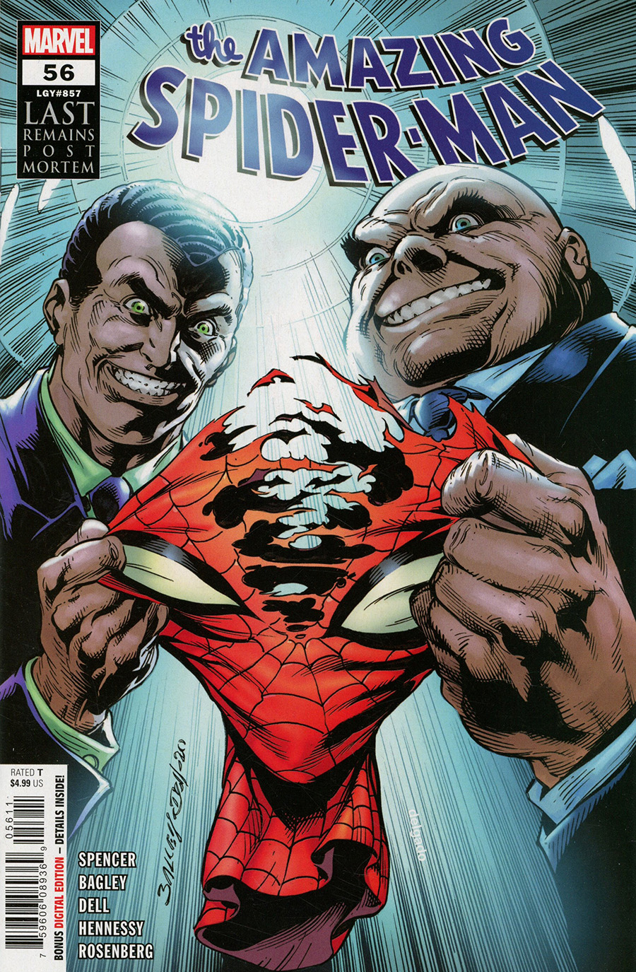 Amazing Spider-Man Vol 5 #56 Cover A Regular Mark Bagley Cover