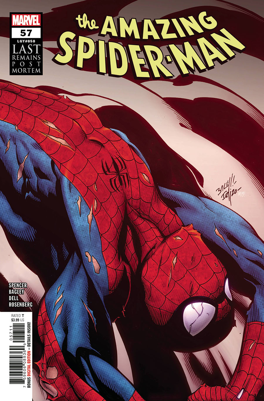 Amazing Spider-Man Vol 5 #57 Cover A Regular Mark Bagley Cover