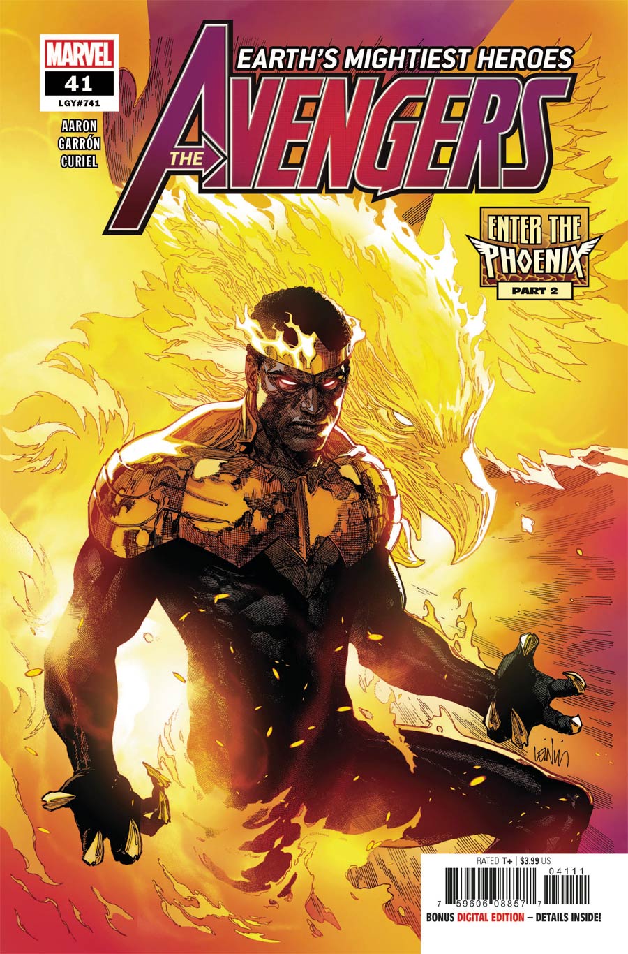 Avengers Vol 7 #41 Cover A Regular Leinil Francis Yu Cover