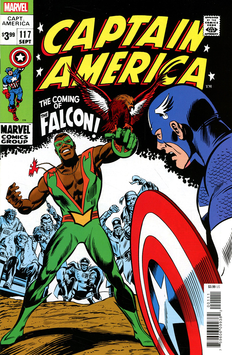 Captain America Vol 1 #117 Cover B Facsimile Edition