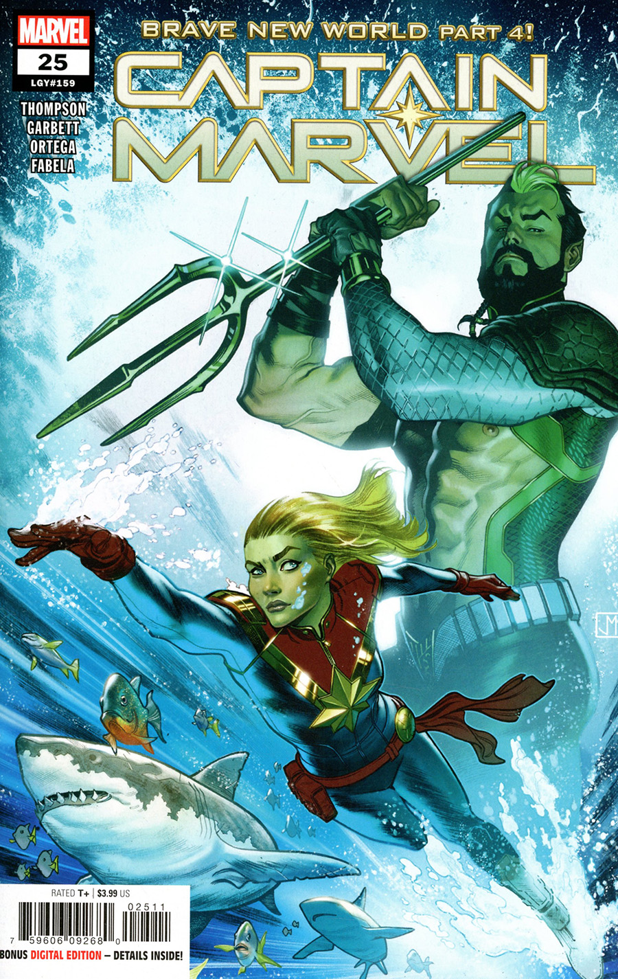 Captain Marvel Vol 9 #25 Cover A Regular Jorge Molina Cover