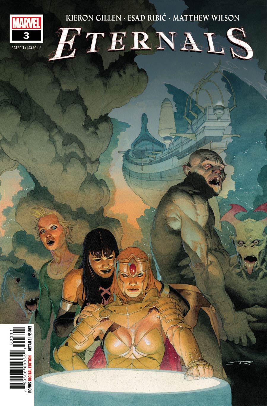 Eternals Vol 5 #3 Cover A Regular Esad Ribic Cover