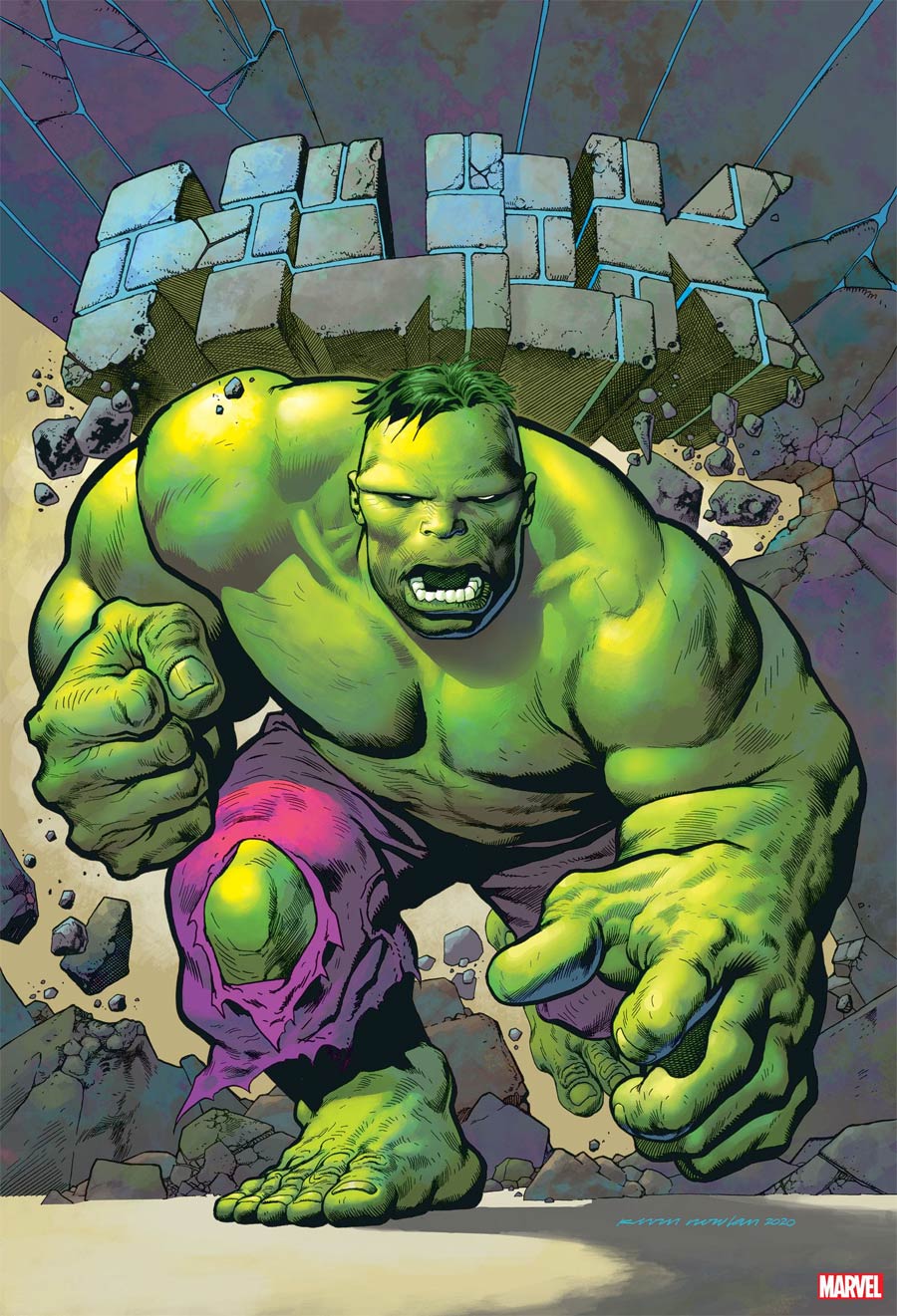 Immortal Hulk Flatline One Shot Cover B Variant Kevin Nowlan Cover