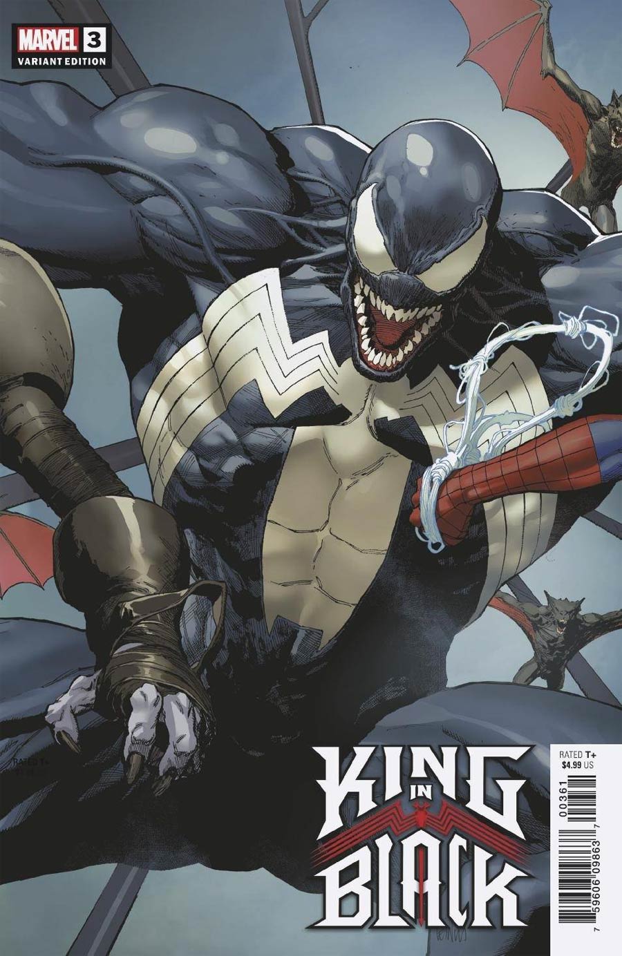King In Black #3 Cover B Variant Leinil Francis Yu Connecting Cover